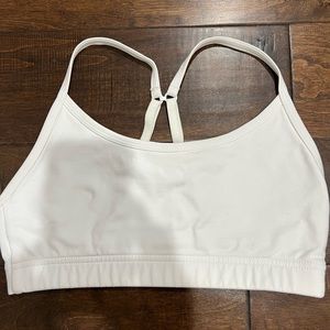 Lorna Jane sports bra size small in white